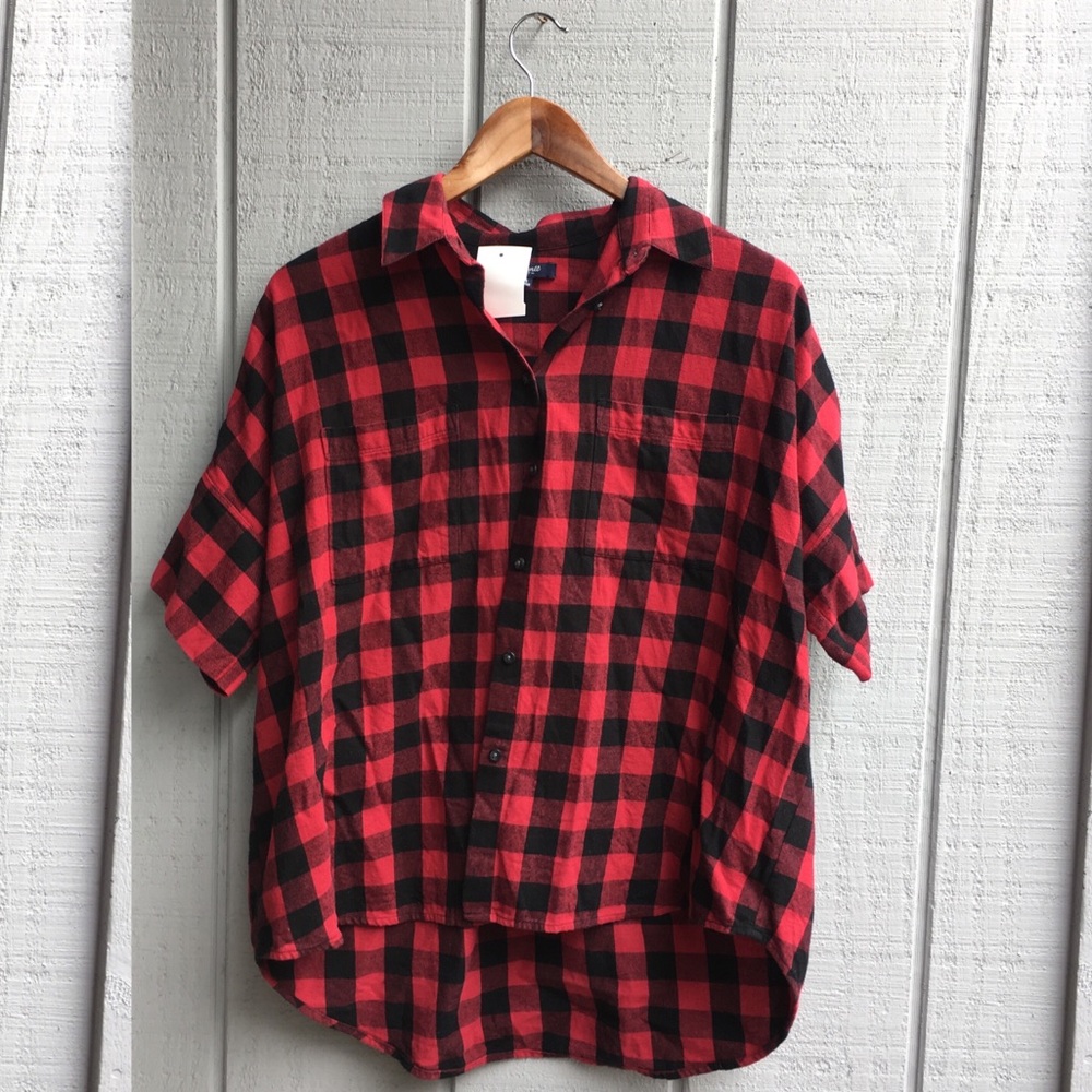 Red Flannel Short Sleeve